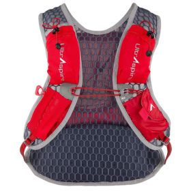 Ultraspire Revolt Hydration Race Vest 550mL UltraFlask Water Bottle Included Red